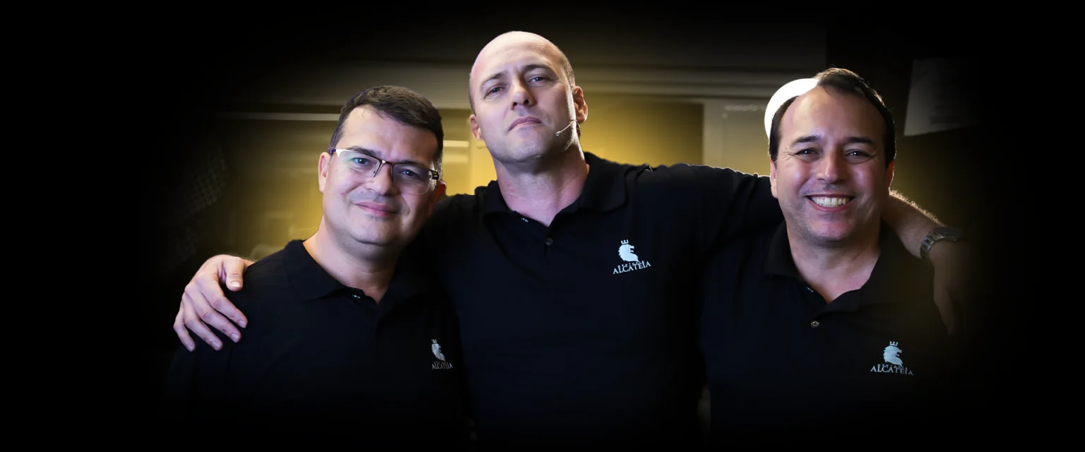 Rafael Nobre, Sandro Stiverson e Dario Junqueira